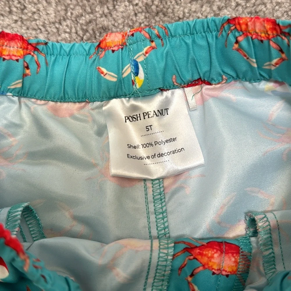 Posh Peanut Boys Swim Trunks